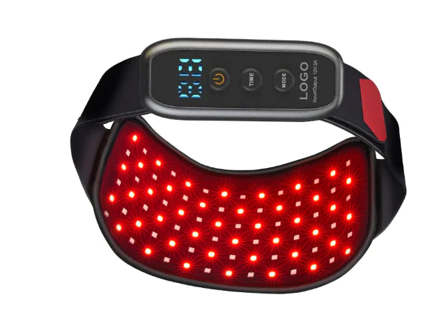 Ceinture de Thérapie par Lumière Rouge LED - Ceinture Portable pour l'Amincissement du Corps et le Soulagement de la Douleur