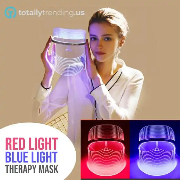 Masque Facial de Thérapie par Lumière LED Photon