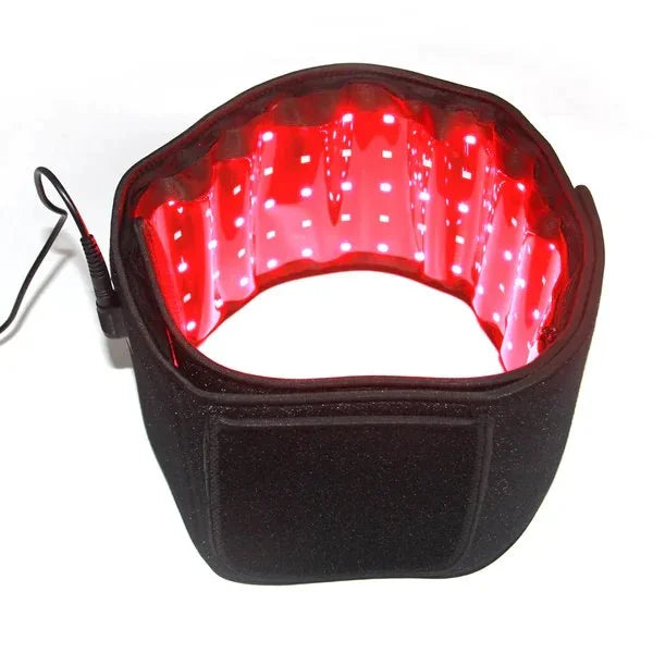 Ceinture de Thérapie par Lumière Rouge LED - Ceinture Portable pour l'Amincissement du Corps et le Soulagement de la Douleur