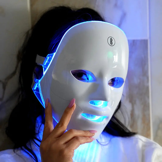 Kabellose LED-Lichttherapiemaske